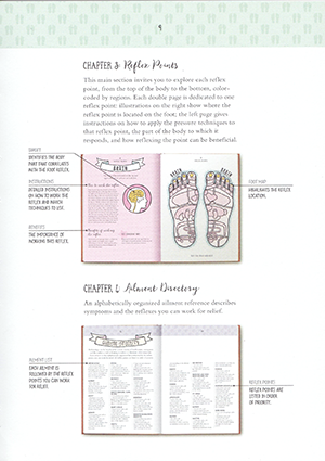 Press Here Hand Reflexology Book Sample Page 2